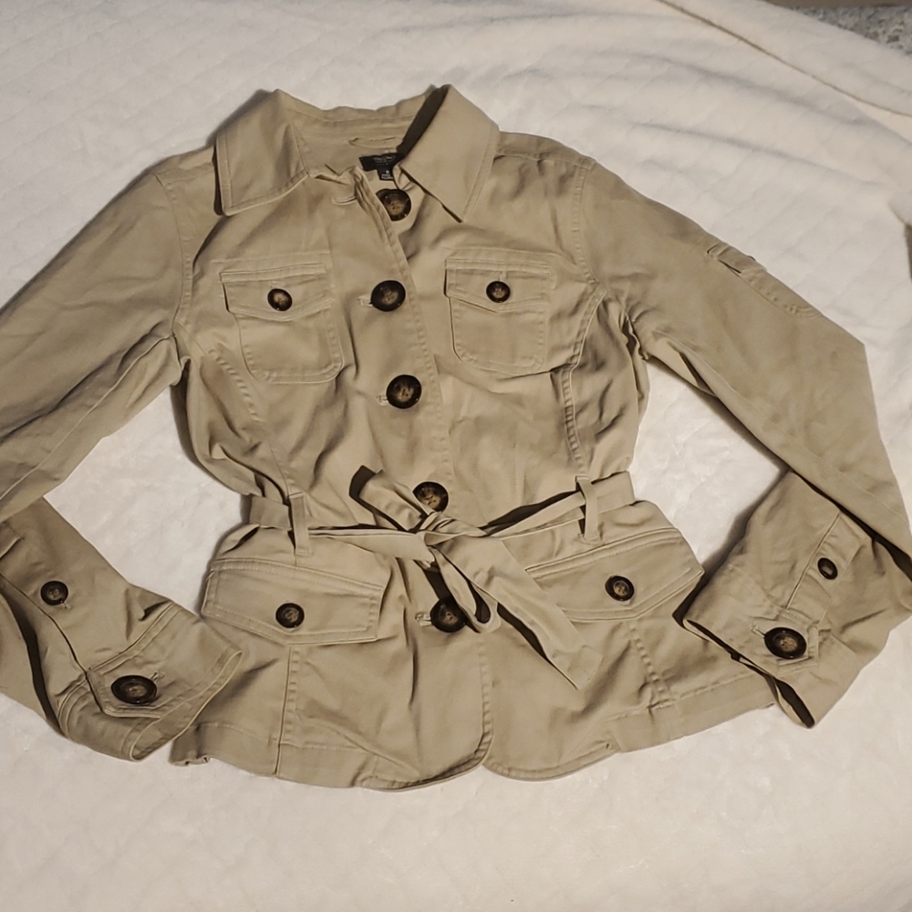 Massimo streach Co khaki jacket